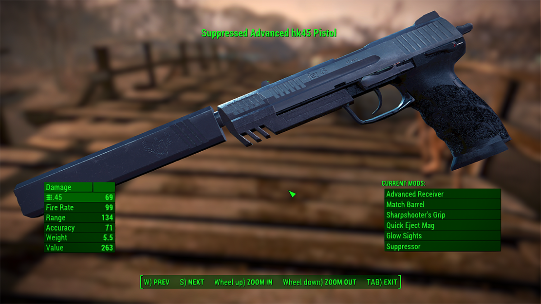 fallout 4 dual wield pistol mod